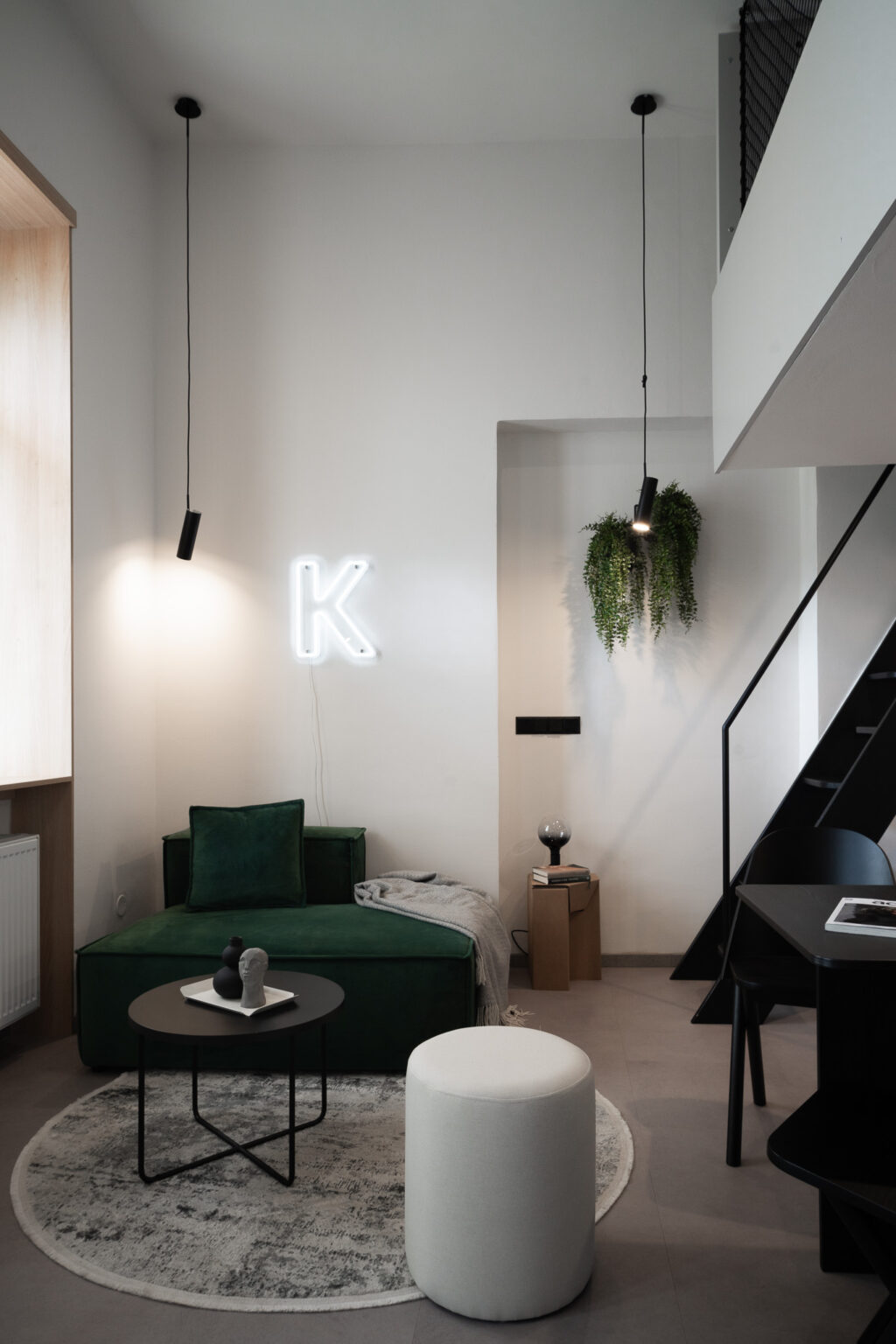 Interiérová fotografie - Honest Karlín apartmány