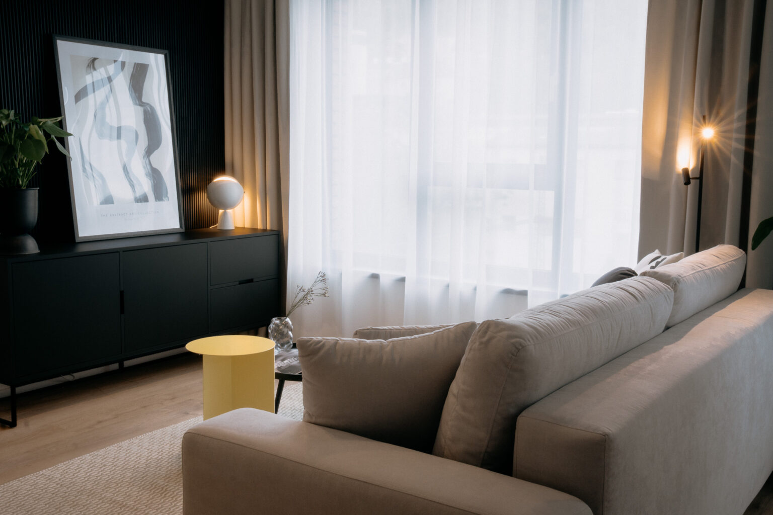 Interiérová fotografie - Lihovar, coliving apartmány